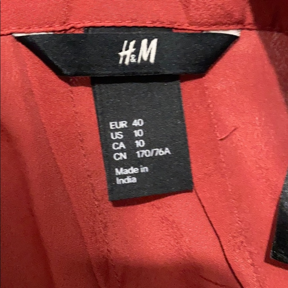 Layered Burnt Orange Skirt - Picture 7 of 7